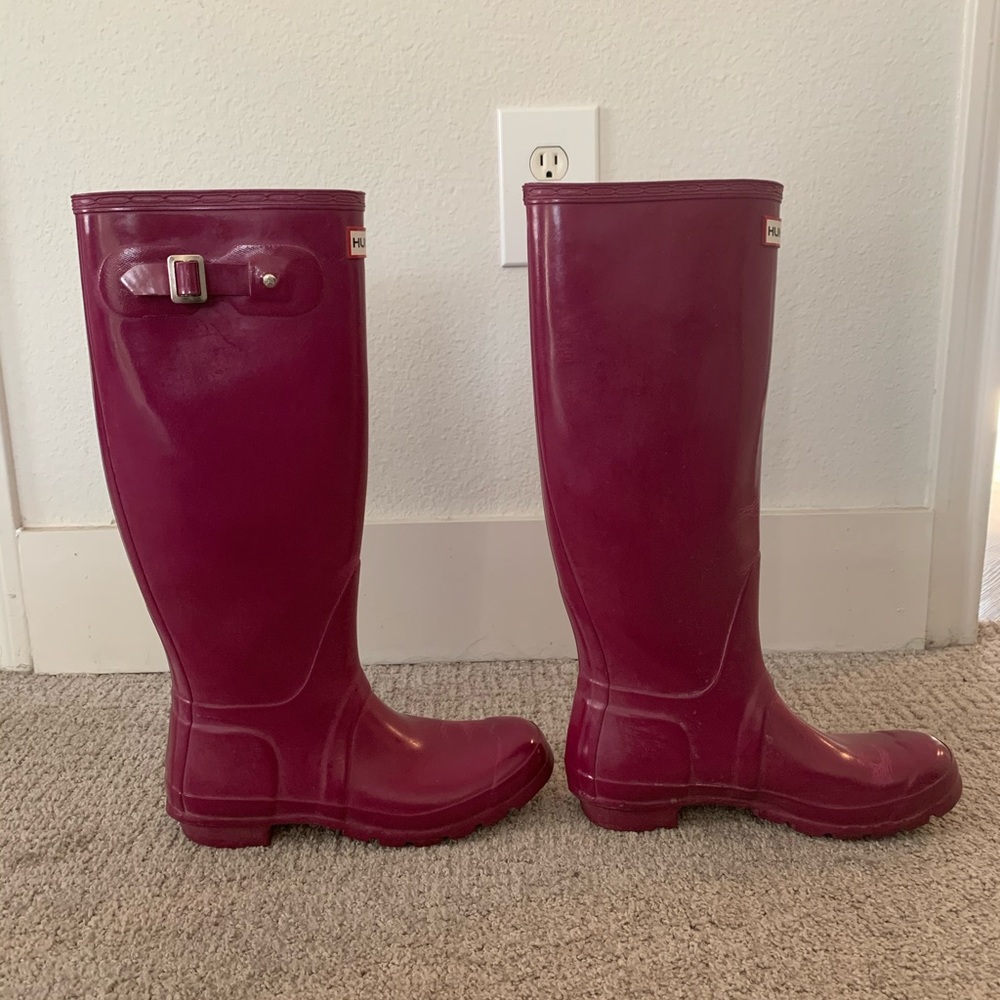 Hunter Women’s Original Tall Glossy Rain Boot